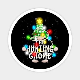 The Hunting Gnome Christmas Matching Family Shirt Magnet